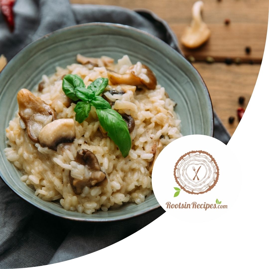 Risotto in a bowl